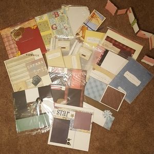 Scrapbook supplies